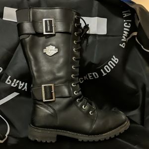 Harley-Davidson boots.
